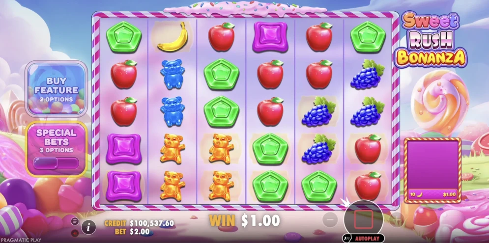 Sweet Rush Bonanza Slot