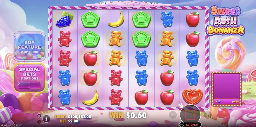 Sweet Rush Bonanza Slot